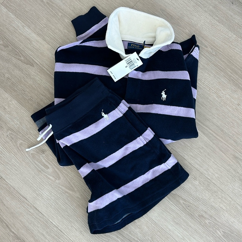 NWT polo Ralph Lauren terry set